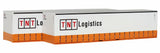 40CS-43 TNT Logistics 40' Curtain Sided Containers