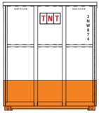 40CS-44 TNT Logo Only 40' Curtain Sided Containers