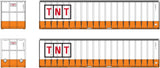 40CS-44 TNT Logo Only 40' Curtain Sided Containers