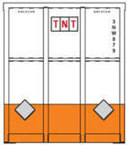 40CS-44 TNT Logo Only 40' Curtain Sided Containers