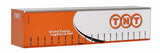 40CS-45 Circle TNT Swirl Design 40' Curtain Sided Containers