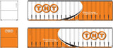 40CS-45 Circle TNT Swirl Design 40' Curtain Sided Containers