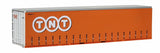 40CS-47 Circle TNT Orange 40' Curtain Sided Containers