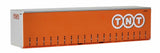 40CS-47 Circle TNT Orange 40' Curtain Sided Containers
