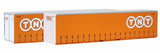 40CS-47 Circle TNT Orange 40' Curtain Sided Containers