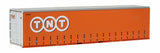 40CS-48 Circle TNT Orange 40' Curtain Sided Containers