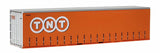 40CS-48 Circle TNT Orange 40' Curtain Sided Containers