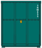 40CS-49 TGE Grey 40' Curtain Sided Containers
