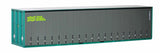 40CS-49 TGE Grey 40' Curtain Sided Containers