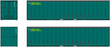 40CS-50 TGE Green 40' Curtain Sided Containers
