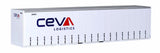40CS-51 New CEVA White 40' Curtain Sided Containers