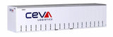 40CS-51 New CEVA White 40' Curtain Sided Containers