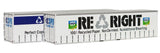 40CS-52 Re Right & Copyright 40' Curtain Sided Containers