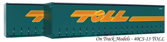 40CS-13 TOLL 40' Curtain Sided Containers